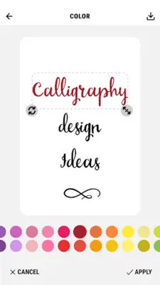 Calligraphy Design Ideas android App screenshot 15