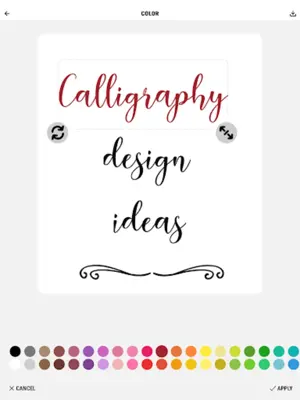 Calligraphy Design Ideas android App screenshot 7